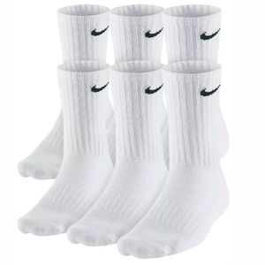 Nike Performance Cushioned Cotton Socks 6 Pack